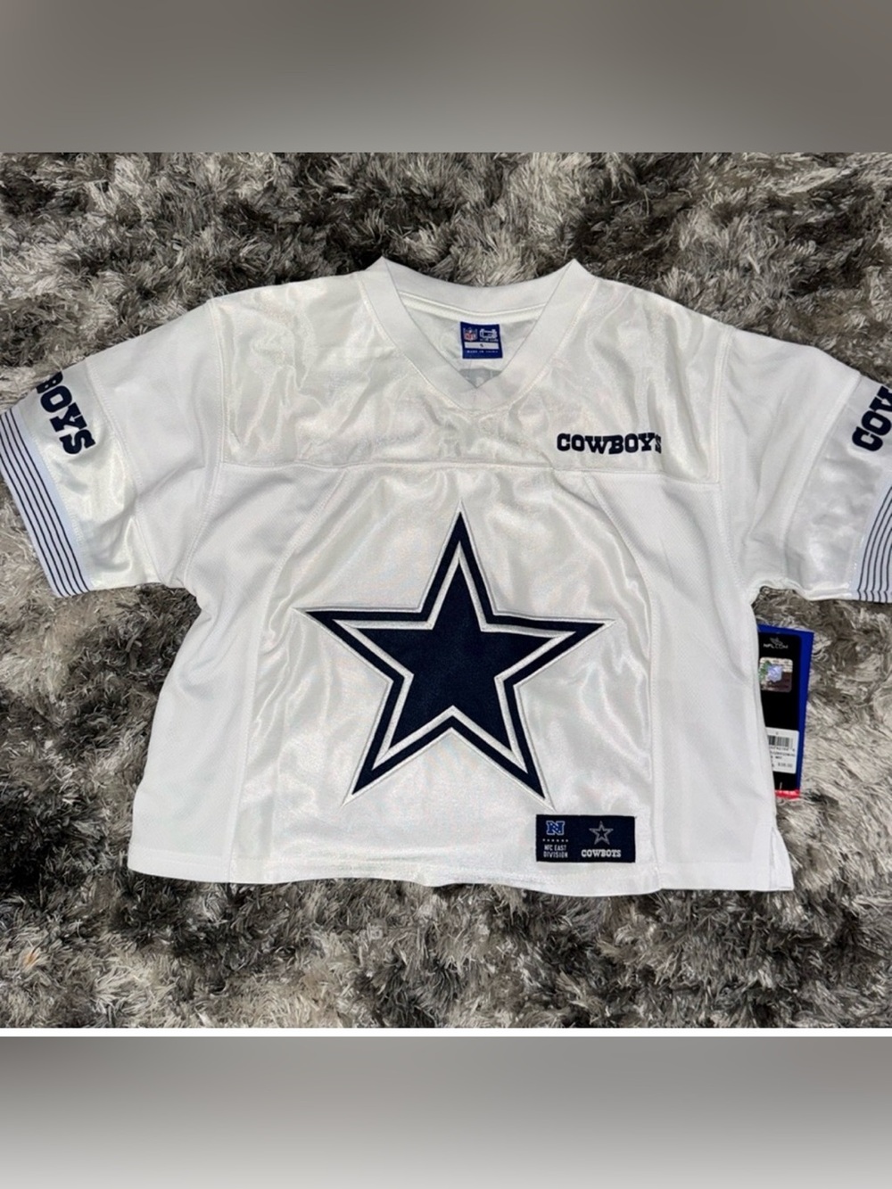 Women’s NFL Dallas Cowboys crop Jersey size L